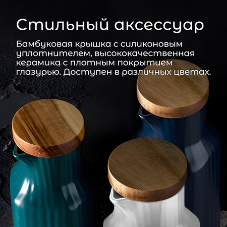 Набор бутылок для масла ZDK Homium Hitis 2 шт цвет синий