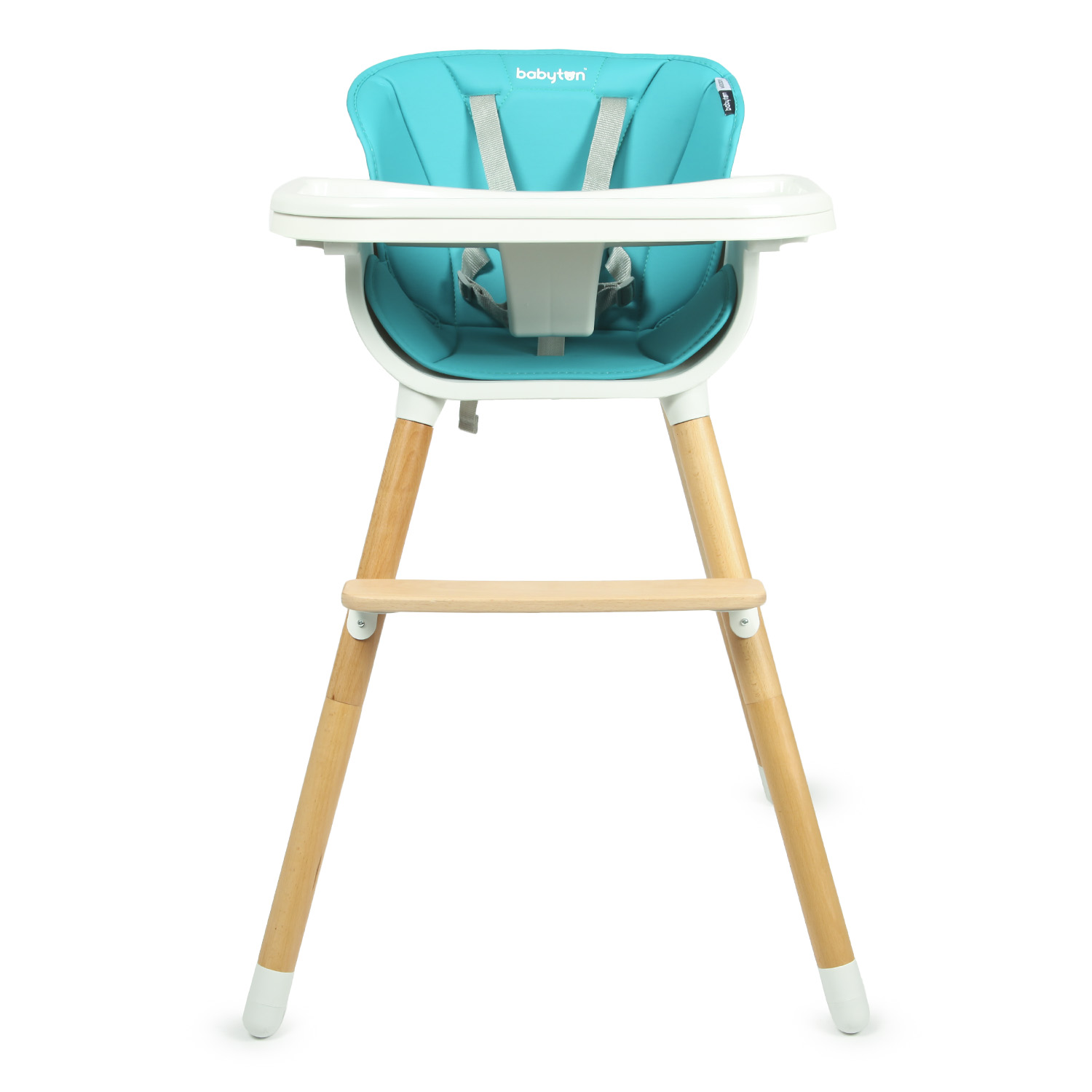 Стул для кормления Babyton Woody Turquoise - фото 2