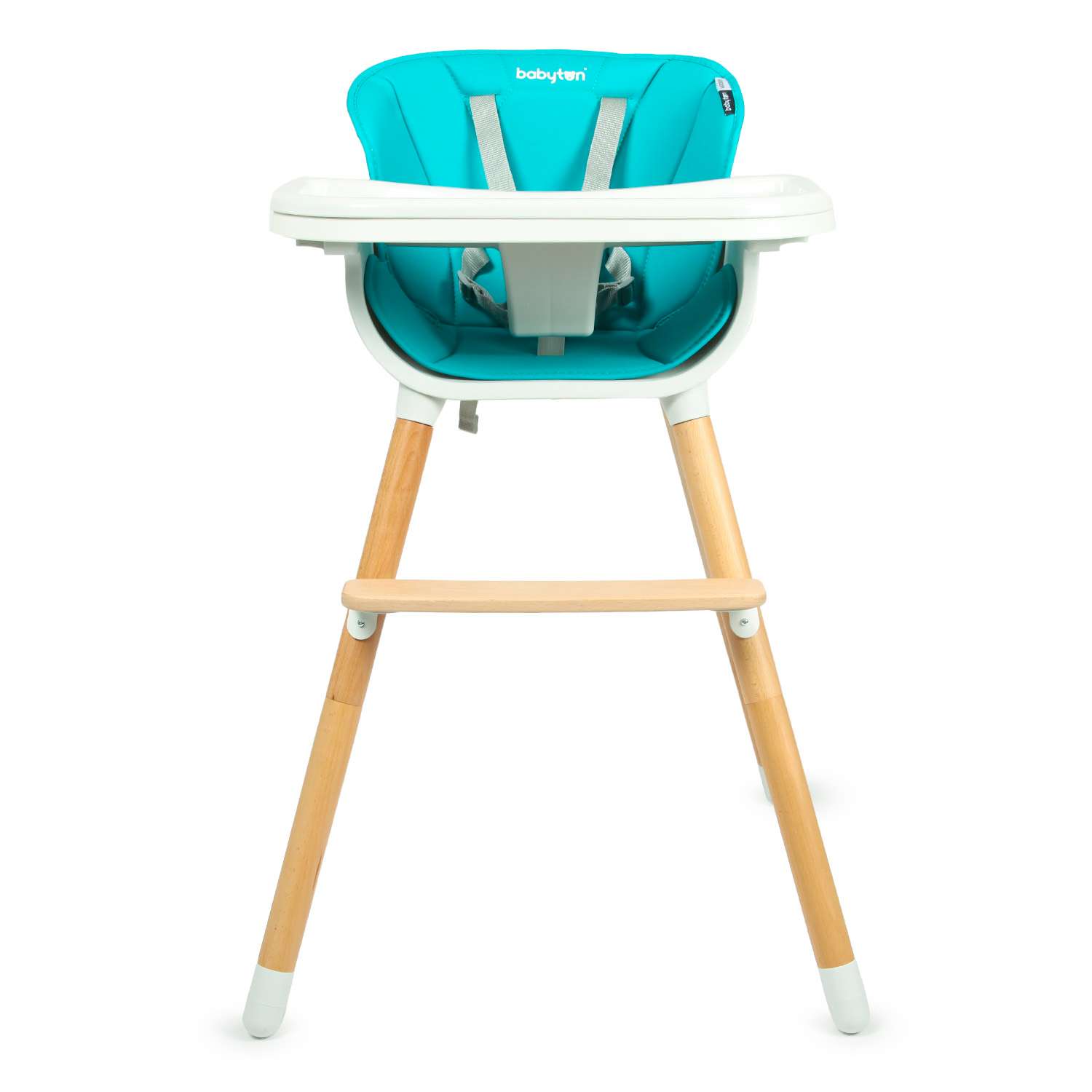 Стул для кормления Babyton Woody Turquoise - фото 2