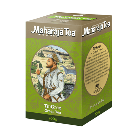 Чай Maharaja Ассам Тингри индийский зеленый 200г