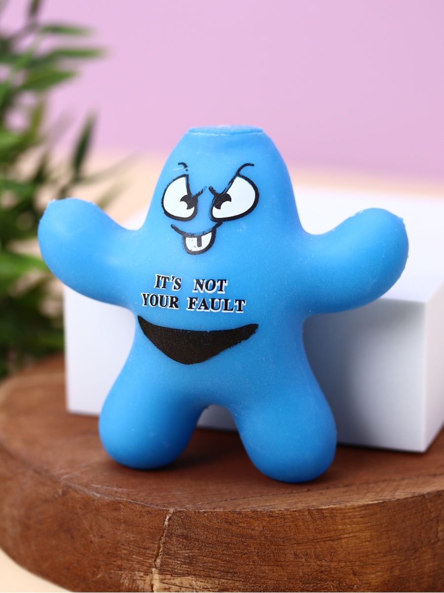 Мялка-антистресс iLikeGift Squeeze man blue - фото 1