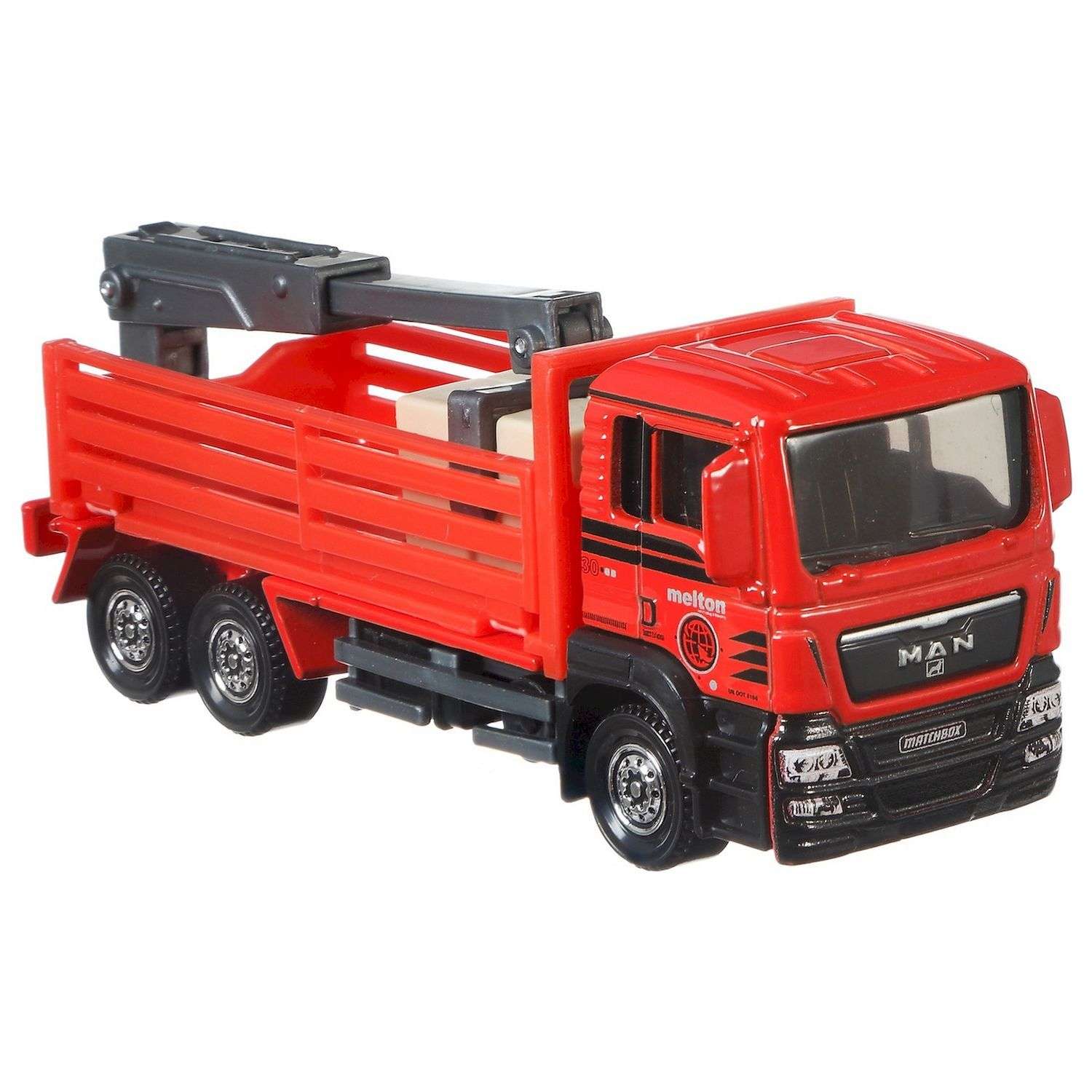 Машинка Matchbox Спецтехника Тягач бортовой грузовой FWD53 N3242 - фото 4