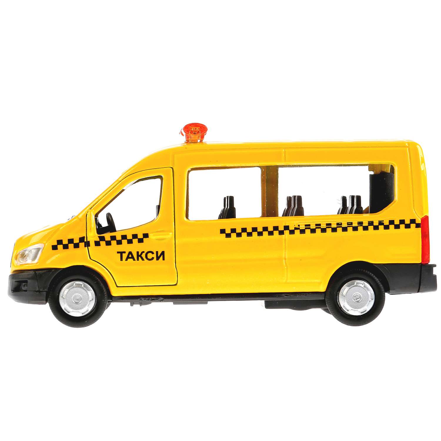 Машина Технопарк Ford Transit Такси инерционная 273090 273090 - фото 5