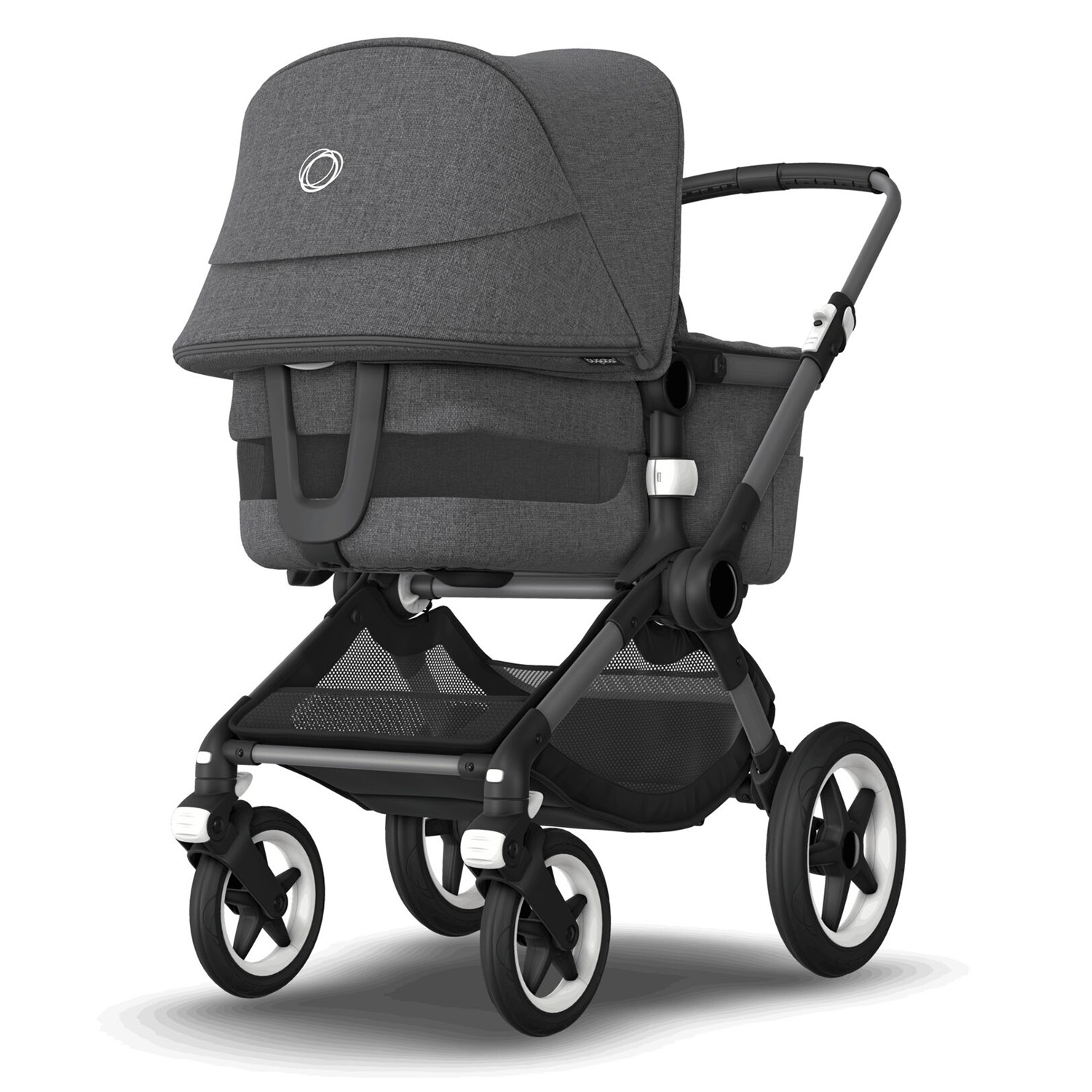 Коляска 2в1 Bugaboo Fox3 Complete Graphite Grey Melange-Grey Melange 2306010001 - фото 3