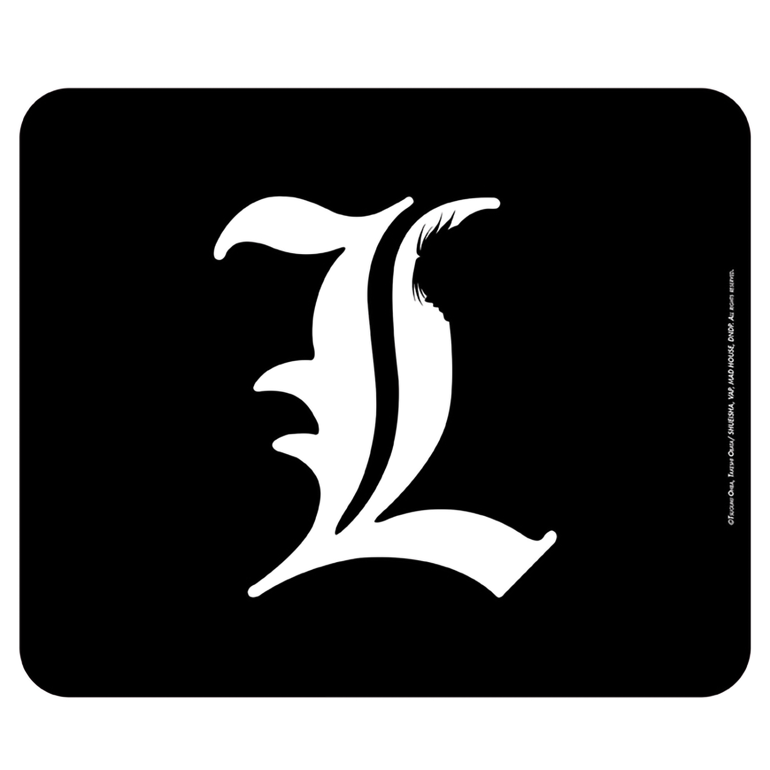 Коврик для мыши ABYStyle Death Note Flexible mousepad L 23.5x19.5 см - фото 1