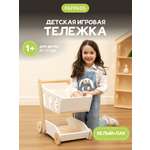 Игровой набор PAPPADO тележки и корзинки
