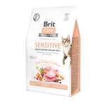 Корм для кошек Brit 400г Care GF Sensitive Healthy Digestion Delicate Taste с чувствительным пищеварением