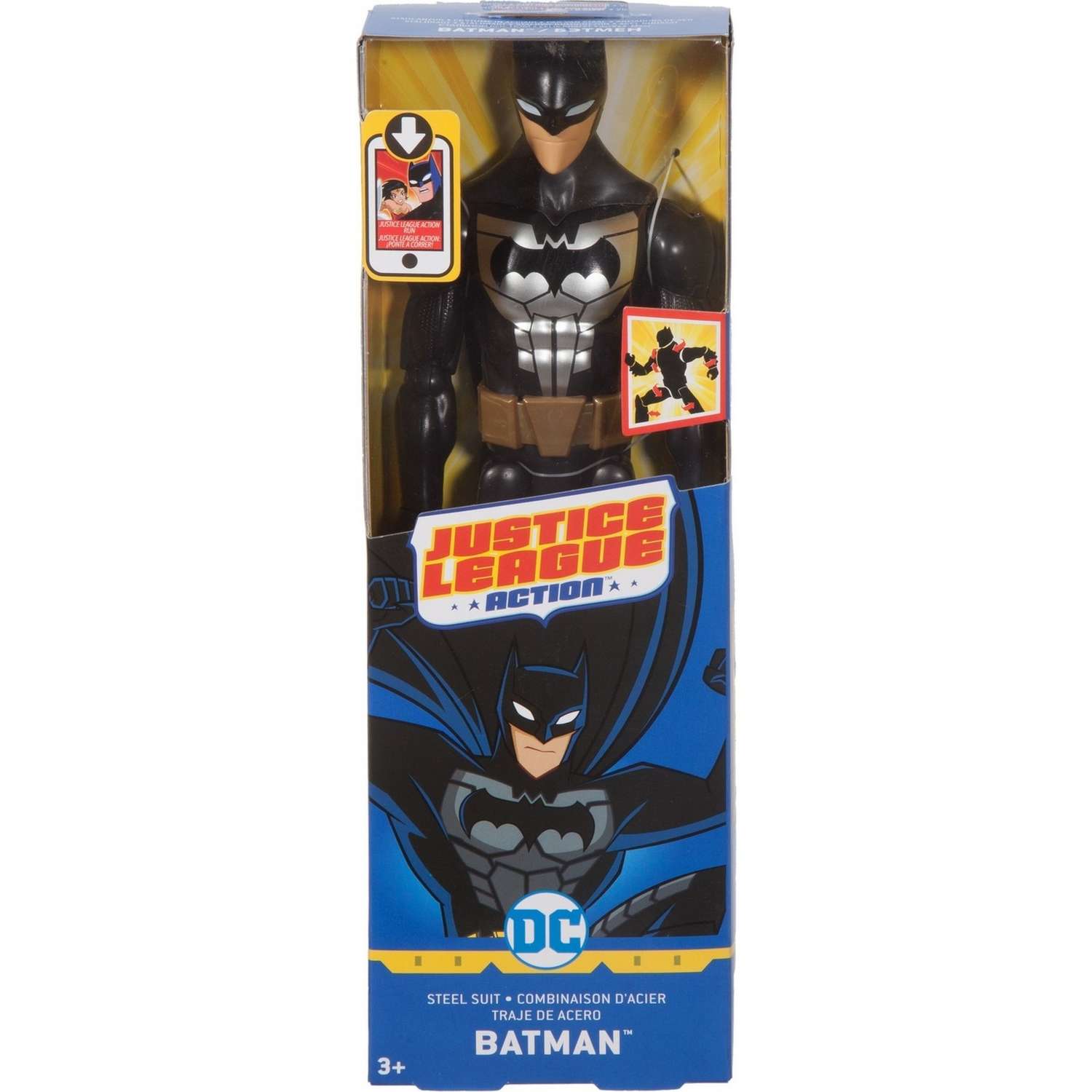 Фигурка Batman Лига справедливости Бэтмен в стальном костюме FPC62 - фото 2