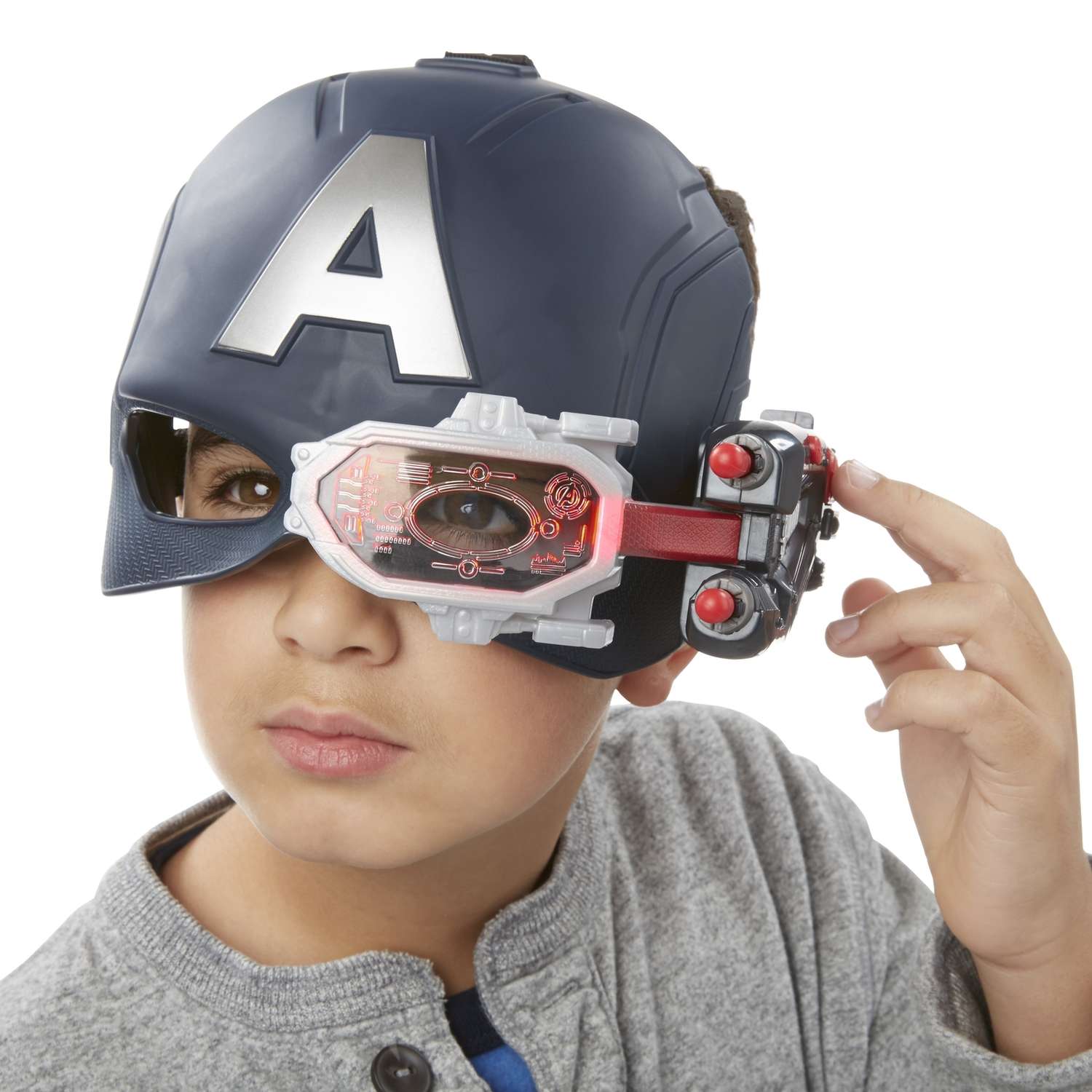 Электронный шлем Marvel Первого Мстителя - фото 5