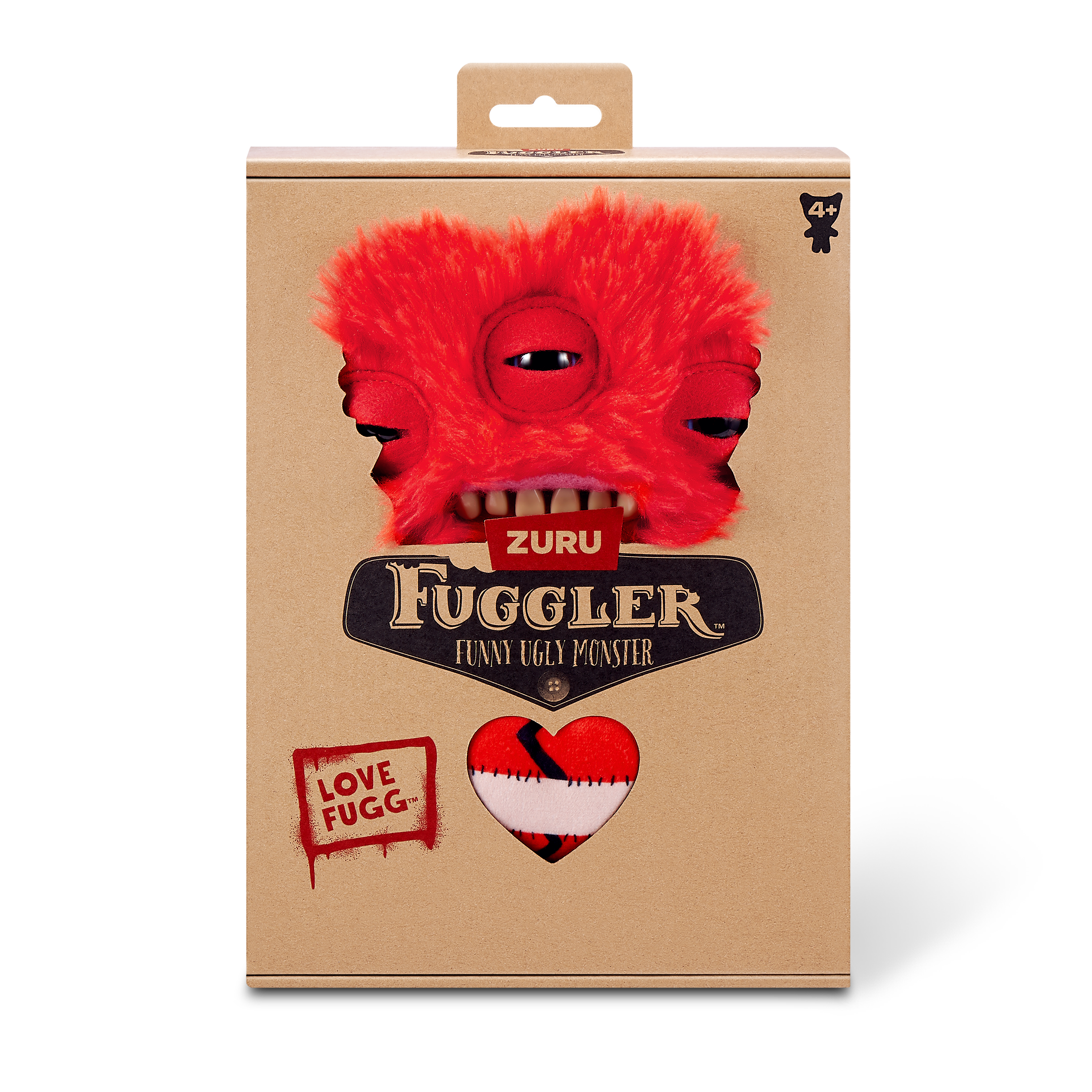 Игрушка мягкая FUGGLER Series 1 Love fugg refresh Red 15711B - фото 9