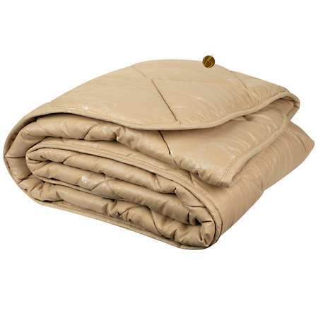 Одеяло Benalio 1.5 спальное Верблюд эко всесезонное 140х205 см глосс-сатин