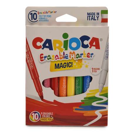 Фломастеры CARIOCA Universal ERASABLE 41238 стираемые 10 цв.