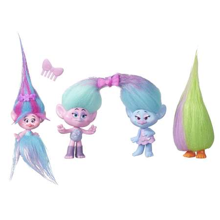 Набор Trolls 4 героя Poppy’s fashion frenzy B7363