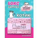 Подарочный бокс для девочки iLikeGift котик