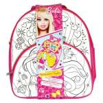 Набор для росписи Barbie ранец + фломастеры Barbie