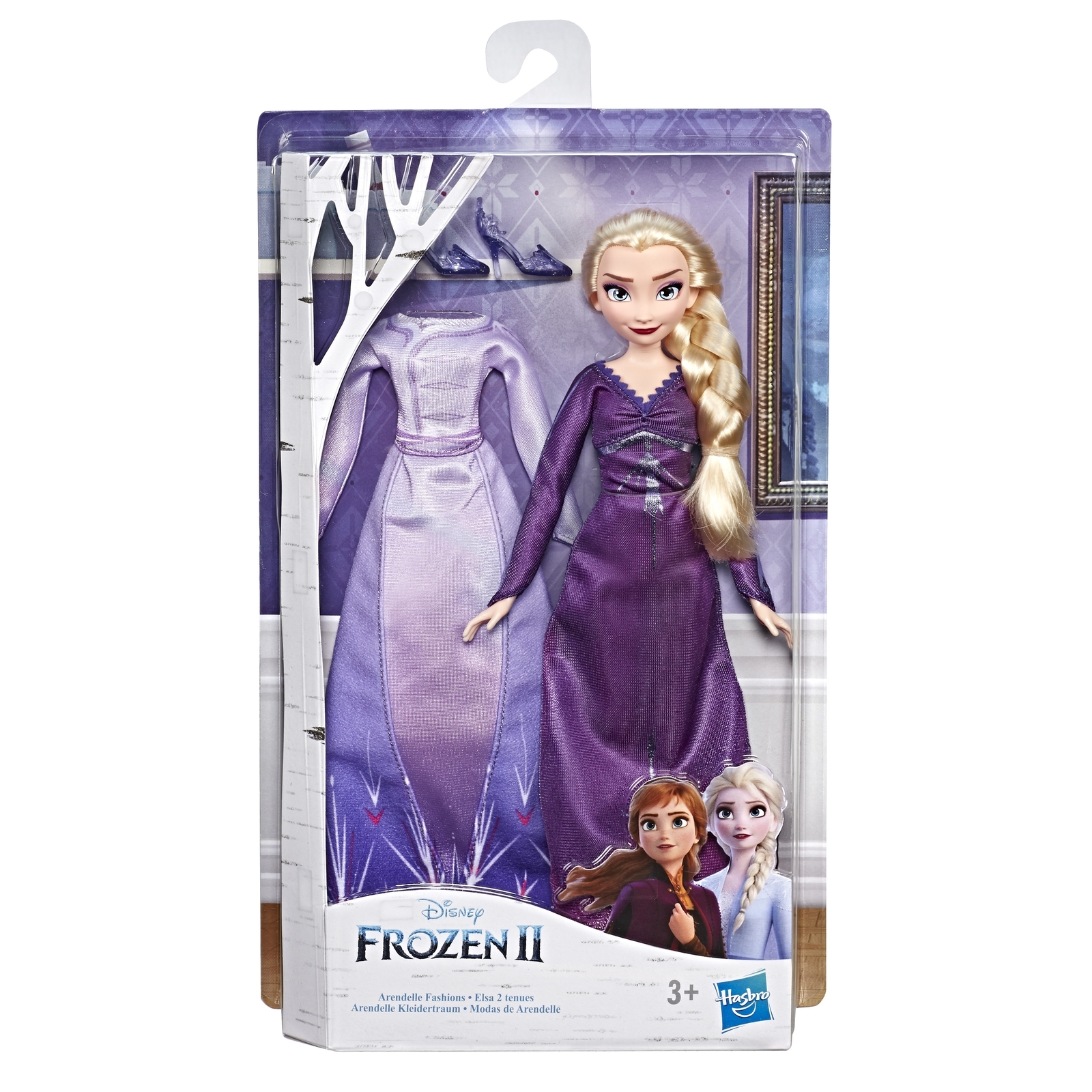 Кукла Disney Frozen Холодное Сердце 2 Эльза с дополнительным нарядом купить  по цене 1499 ₽ в интернет-магазине Детский мир