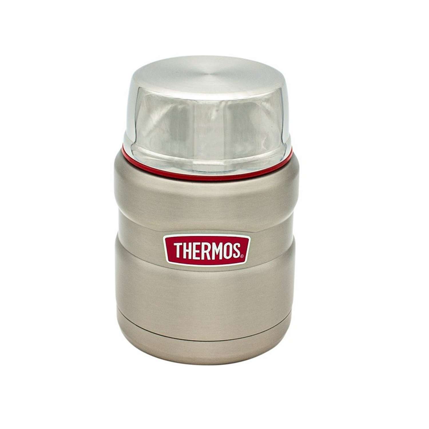 Термос для еды и напитков THERMOS 0.47 л нержавеющая сталь MT-56 Red line - фото 2