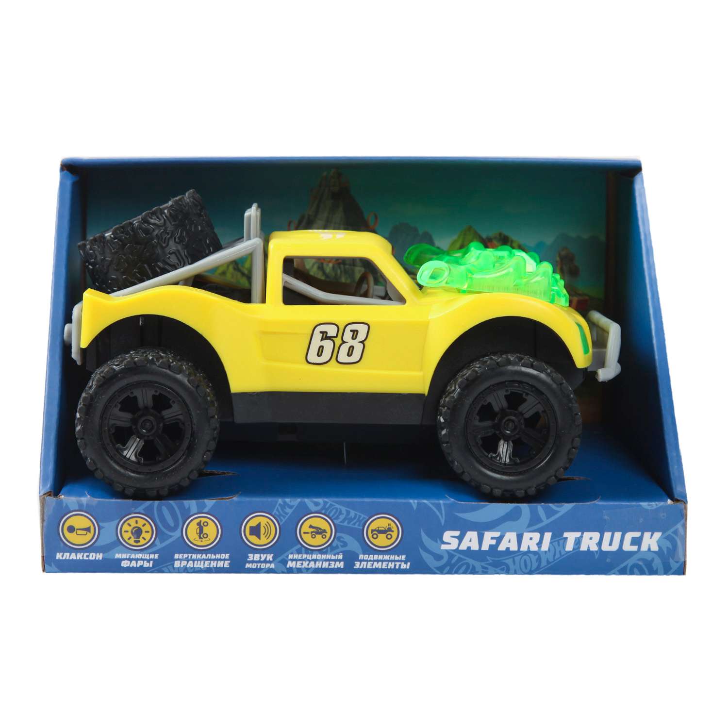 Машина Hot Wheels Грузовик Safari высокие колеса DM0925 DM0925 - фото 2