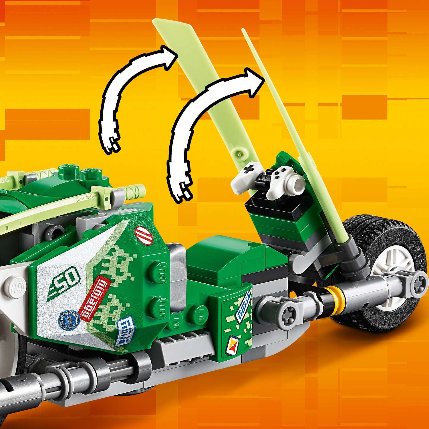 Конструктор LEGO Ninjago Скоростные машины Джея и Ллойда 71709 - фото 15