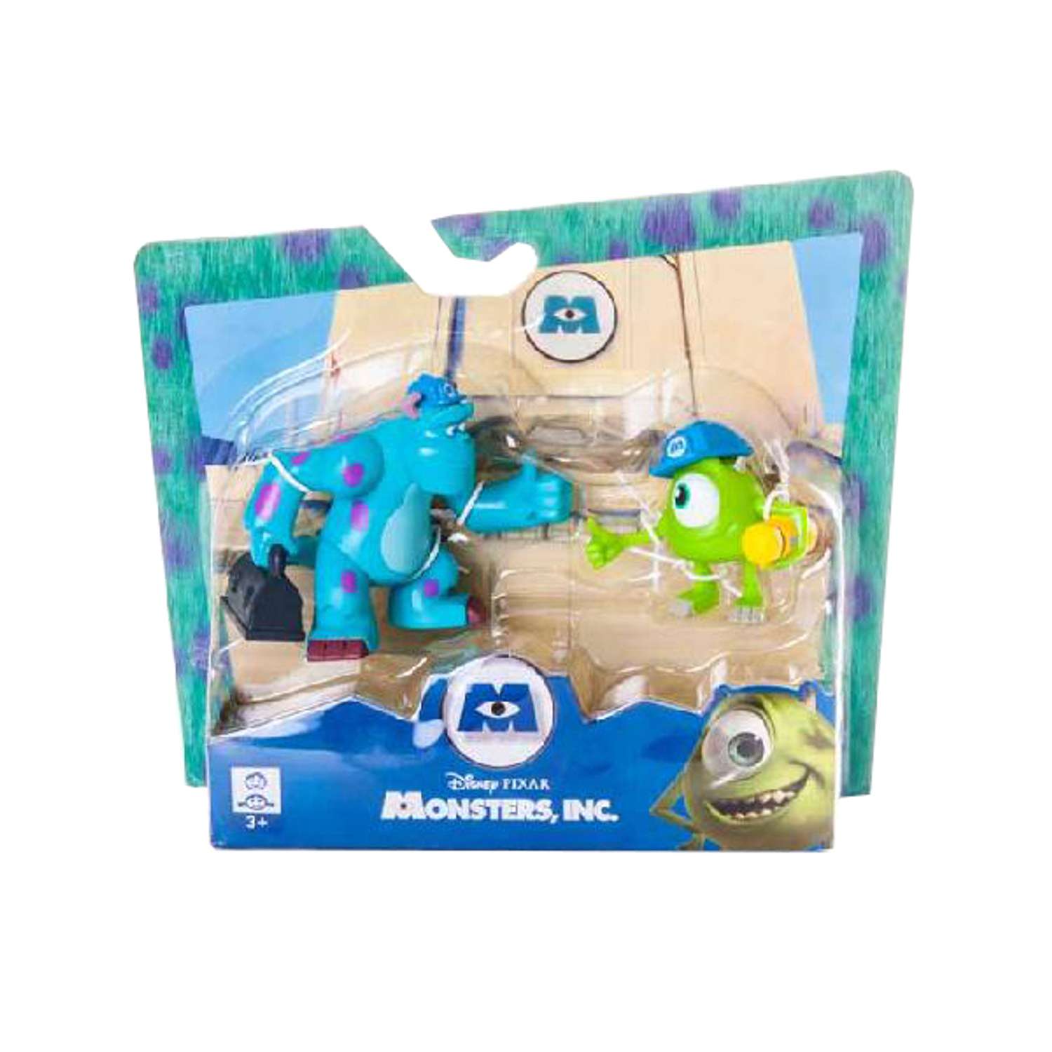 Monsters Inc Monsters 2 фигурки 5 см в ассортименте - фото 1