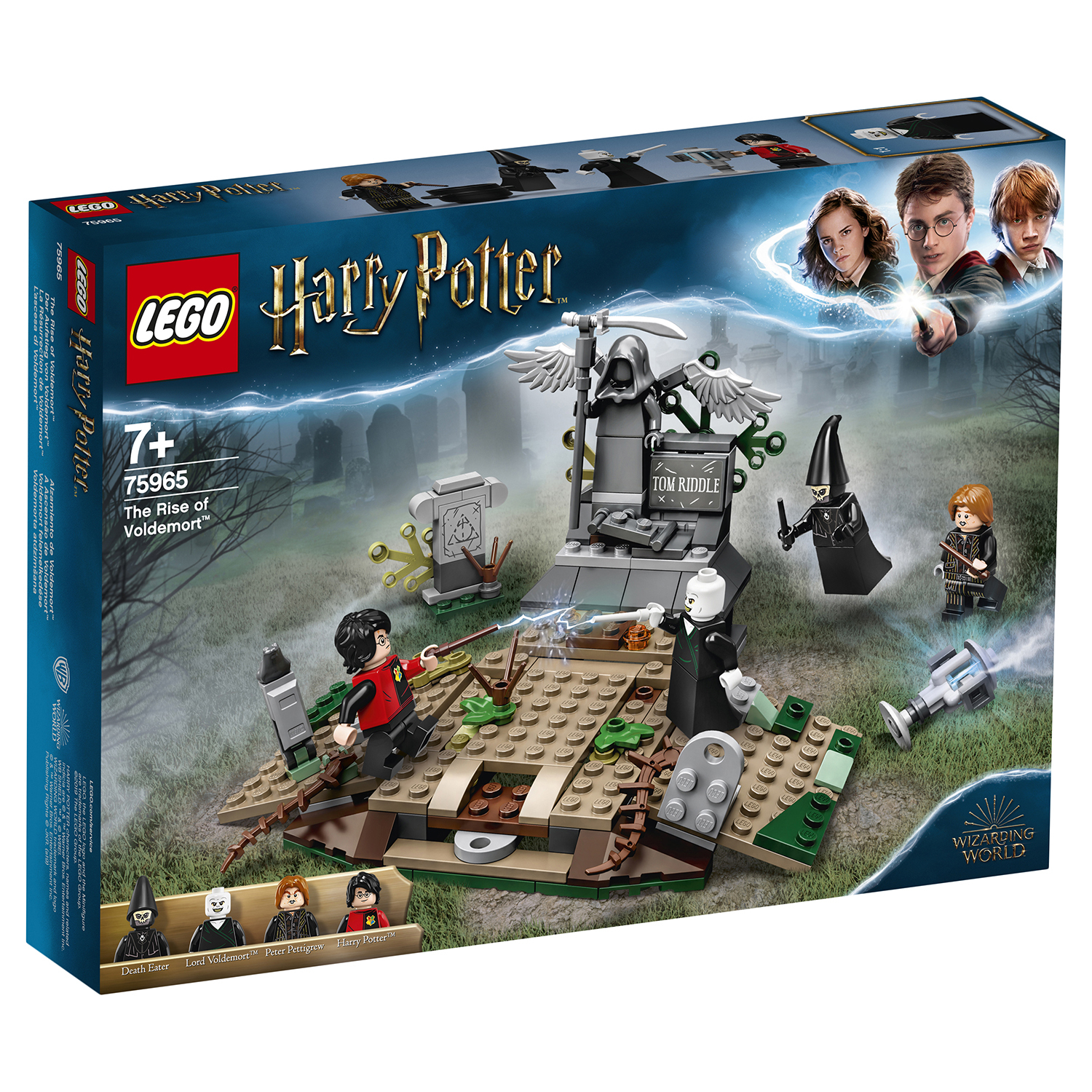 Конструктор LEGO Harry Potter Возвращение Лорда Волан-де-Морта 75965 купить  по цене 1699 ₽ в интернет-магазине Детский мир