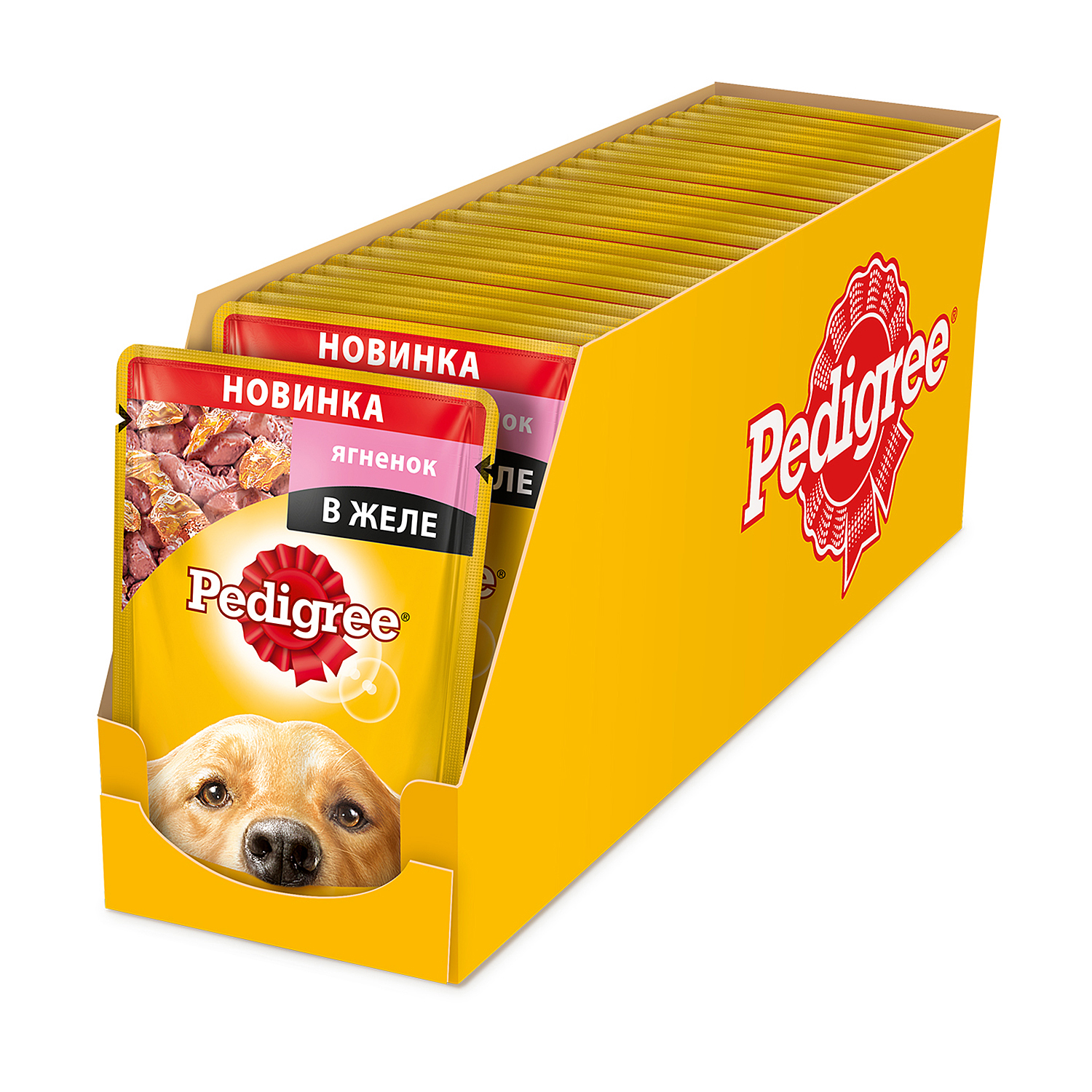 Влажный корм для собак Pedigree 0.1 кг ягненок (полнорационный) - фото 3