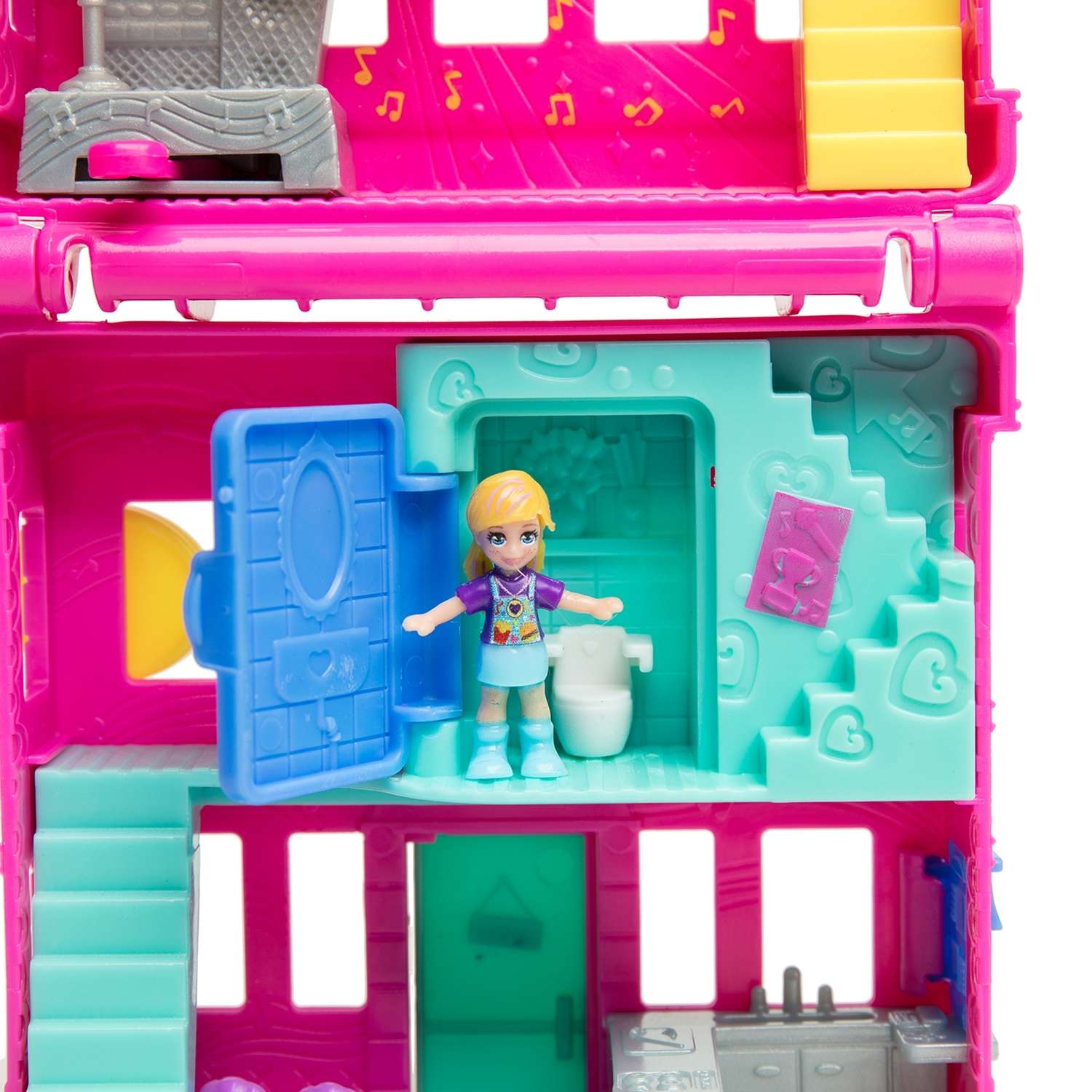 Набор игровой POLLY POCKET Полливиль станция Закусочная GGC30 GGC29 - фото 12