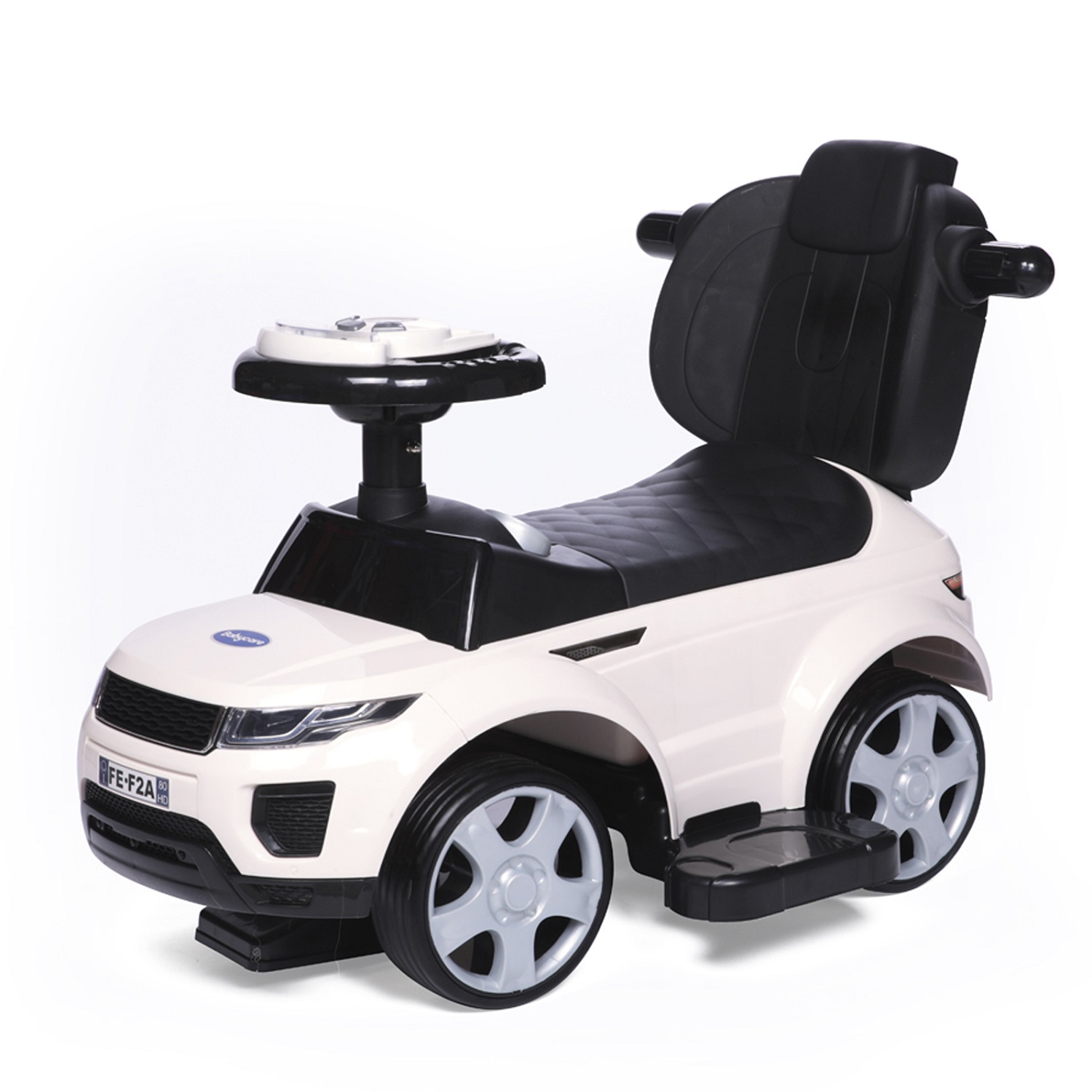 Каталка BabyCare Sport car белый - фото 3