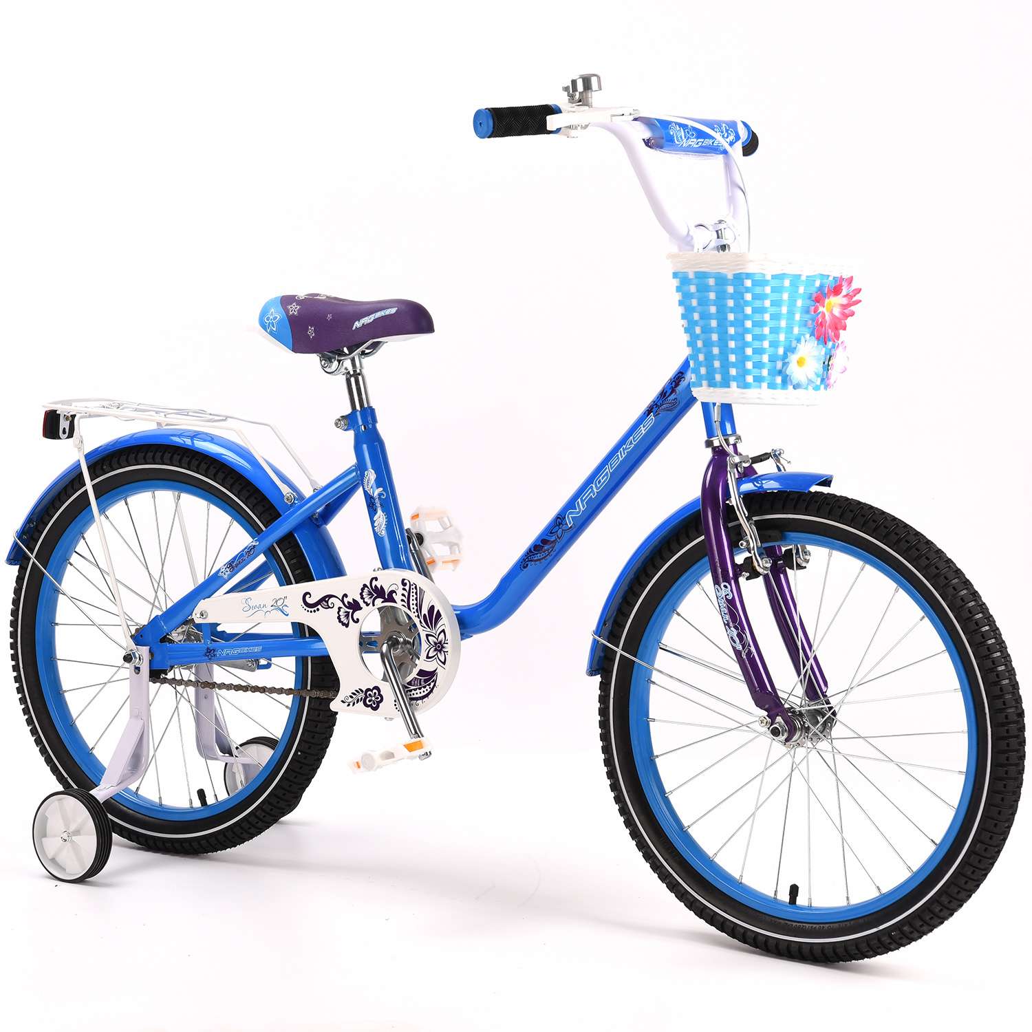 Велосипед NRG BIKES SWAN blue-violet - фото 1
