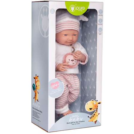 Кукла-пупс Junfa Pure Baby с аксессуарами 35см