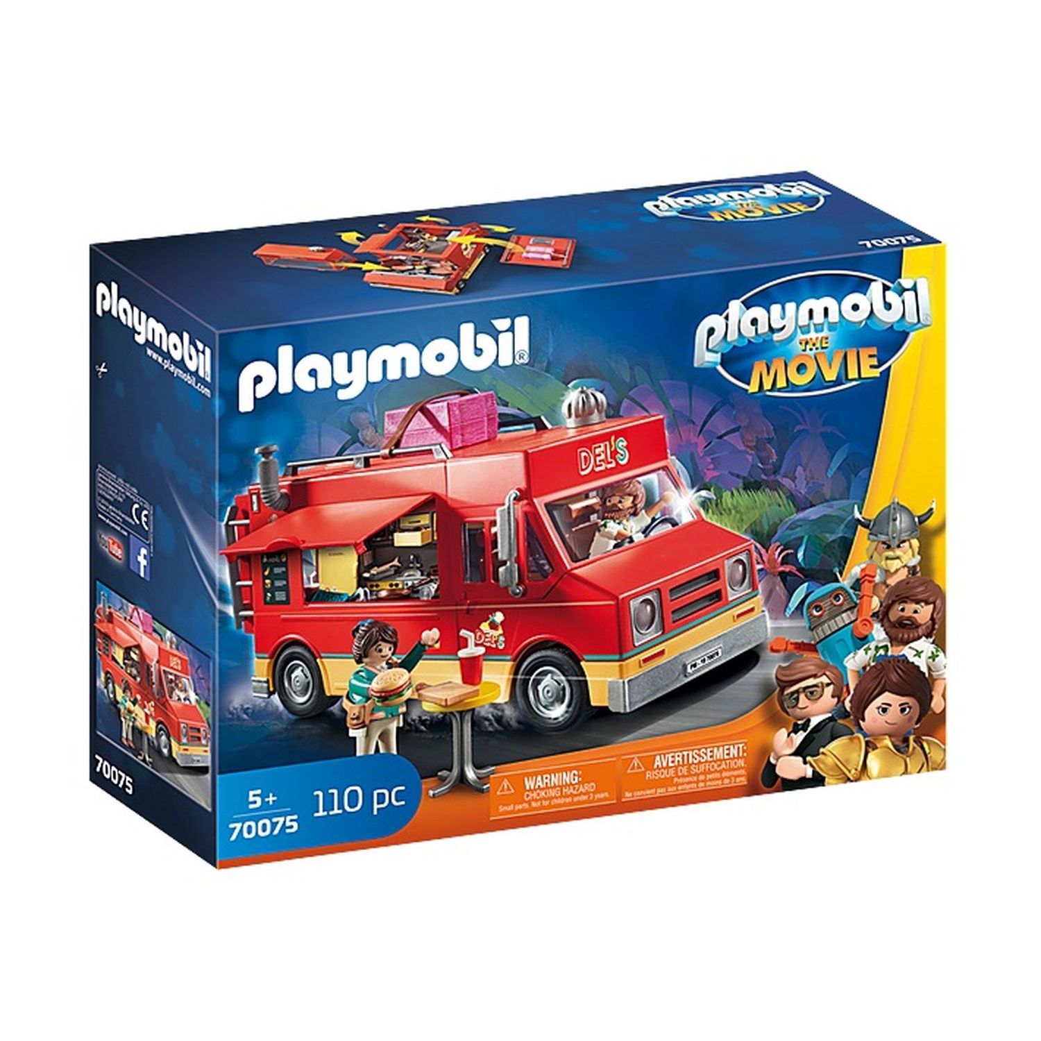 Конструктор Playmobil Продуктовый фургончик Дэла - фото 1