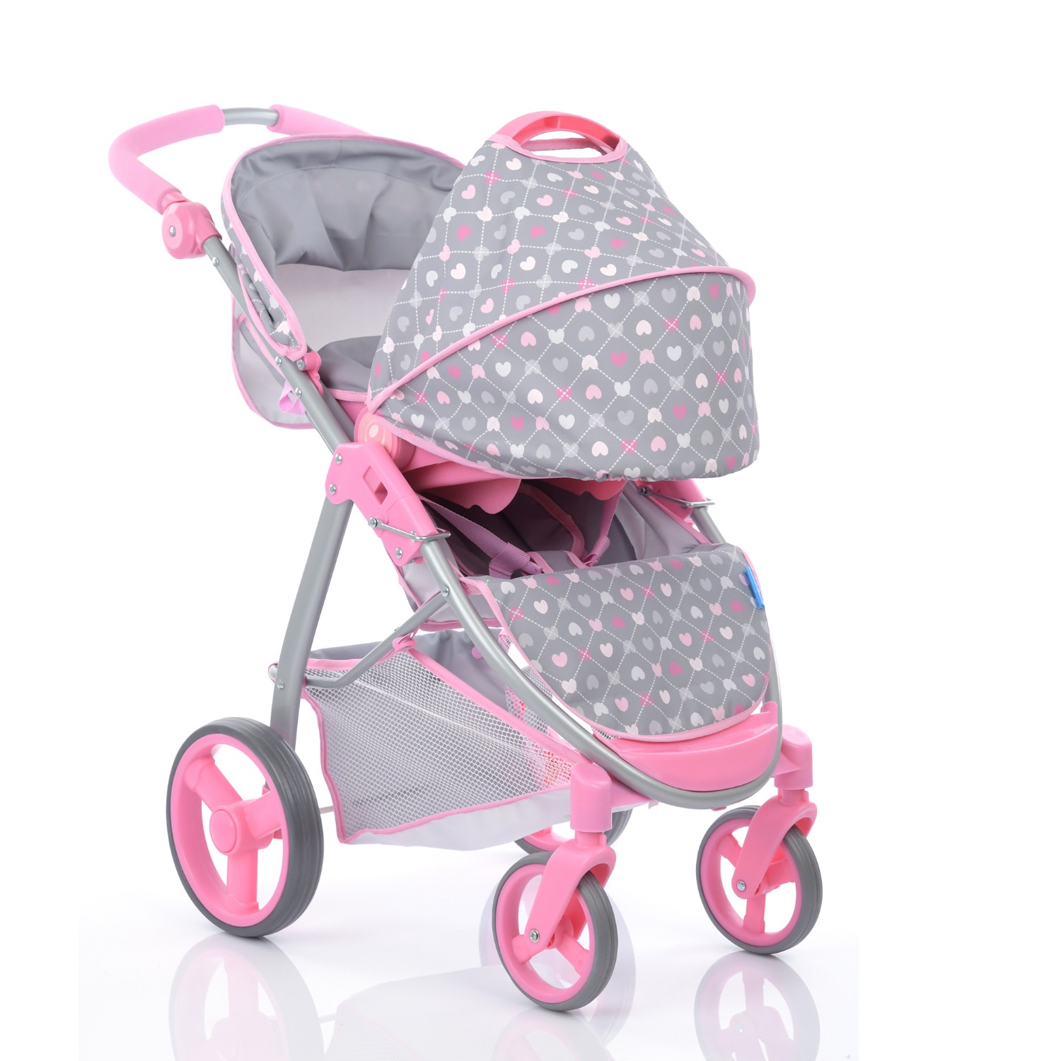 Коляска для кукол Hauck Malibu 2в1 Doll Travel System Unicorn Heart D85906 - фото 9