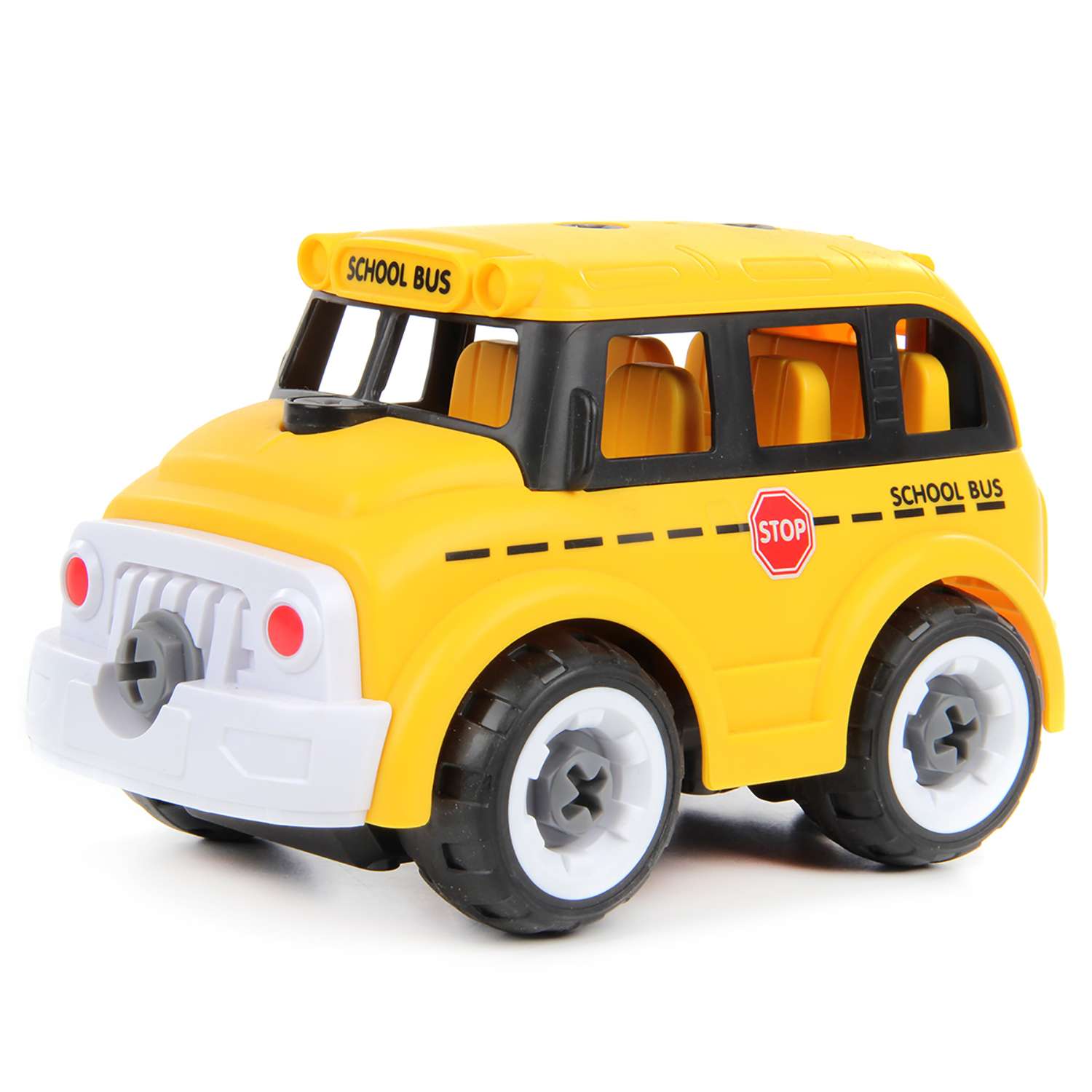 Машина Drift конструктор скрутка шуруповерт школьный автобус - фото 2