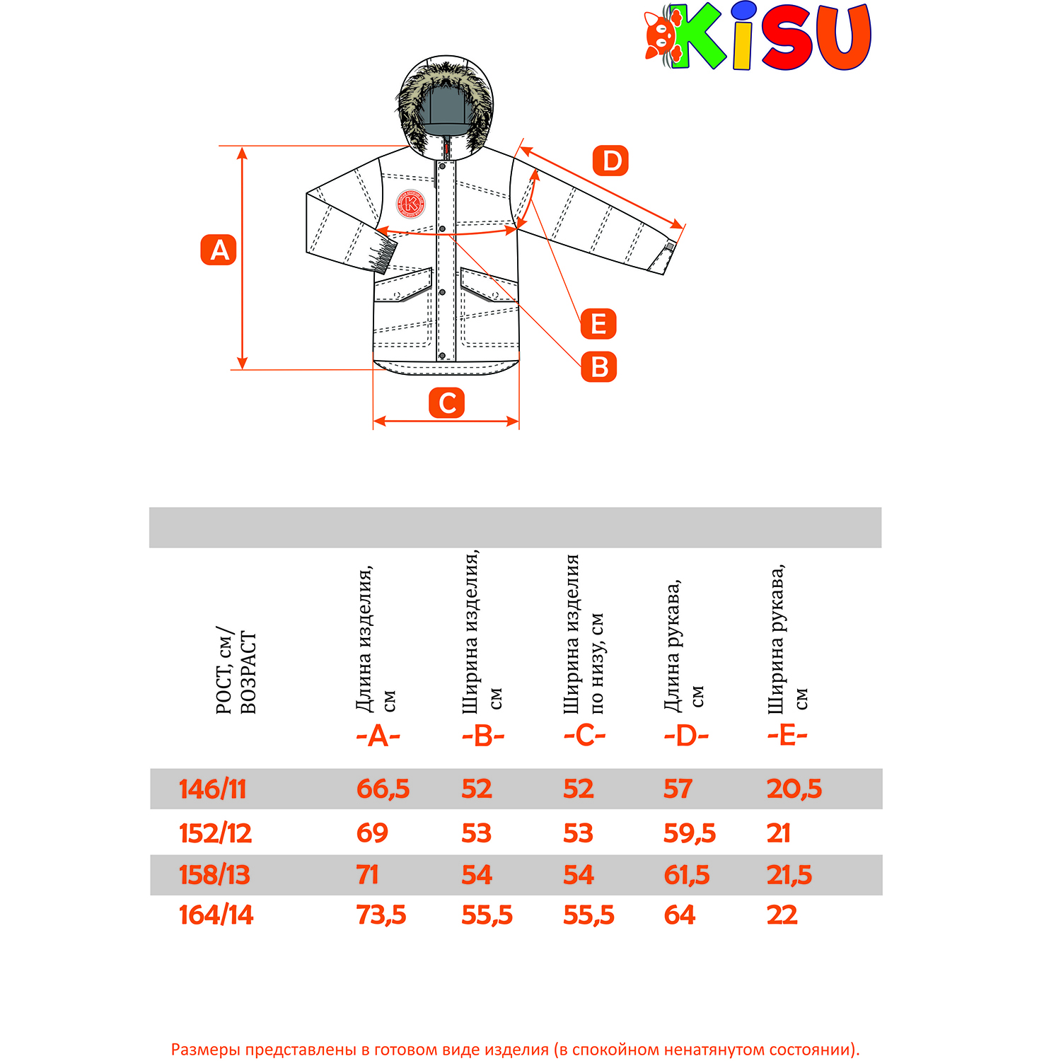 Куртка Kisu W20-10303/1005 - фото 10