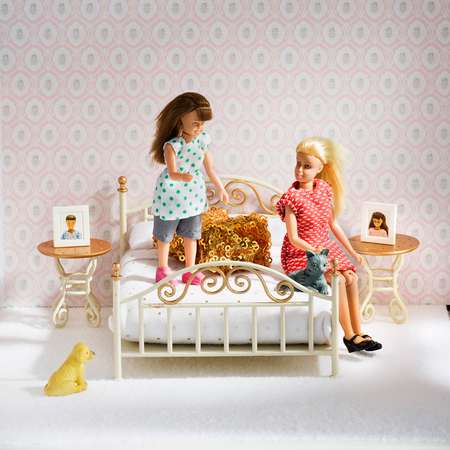 Мебель для домика Lundby Спальня 9предметов LB_60209200