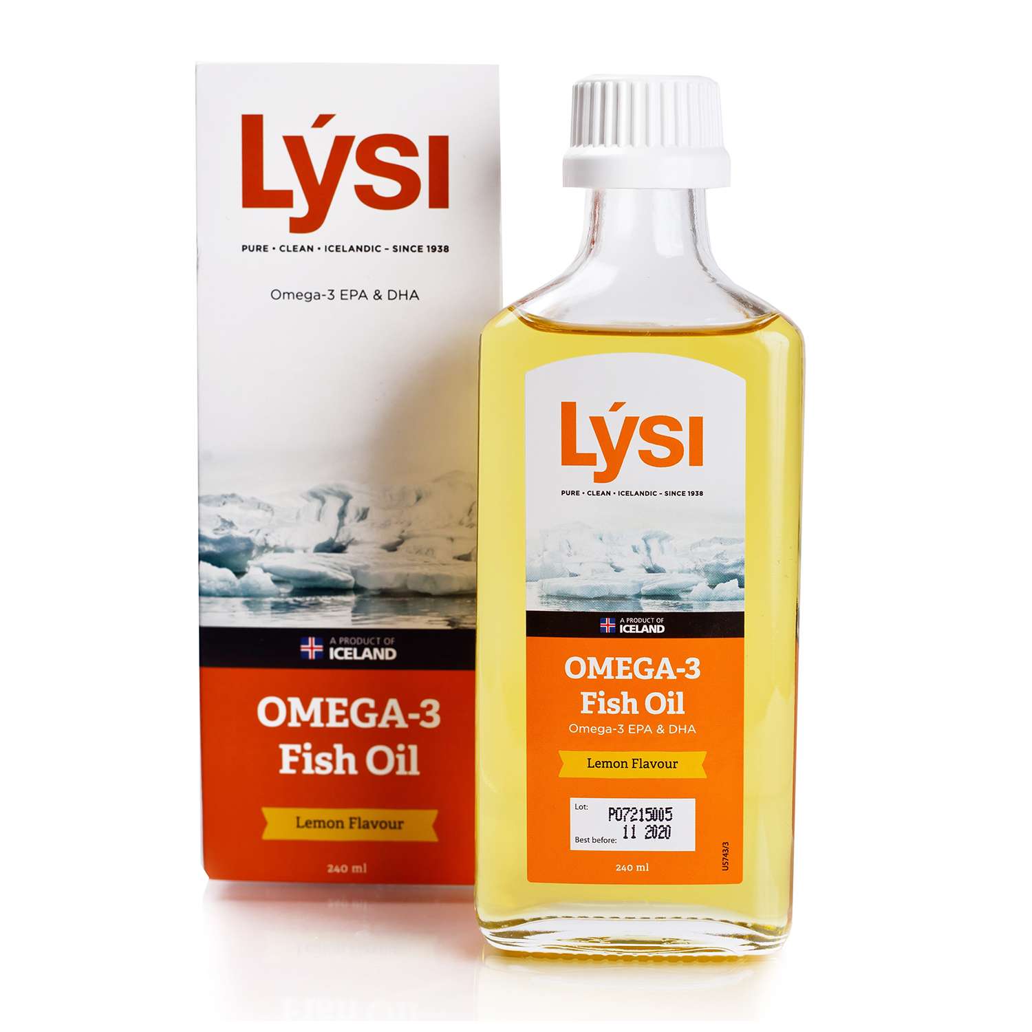 Рыбий жир Lysi Омега-3 лимон 240мл - фото 2