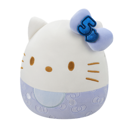 Игрушка мягкая Squishmallows Голубая китти