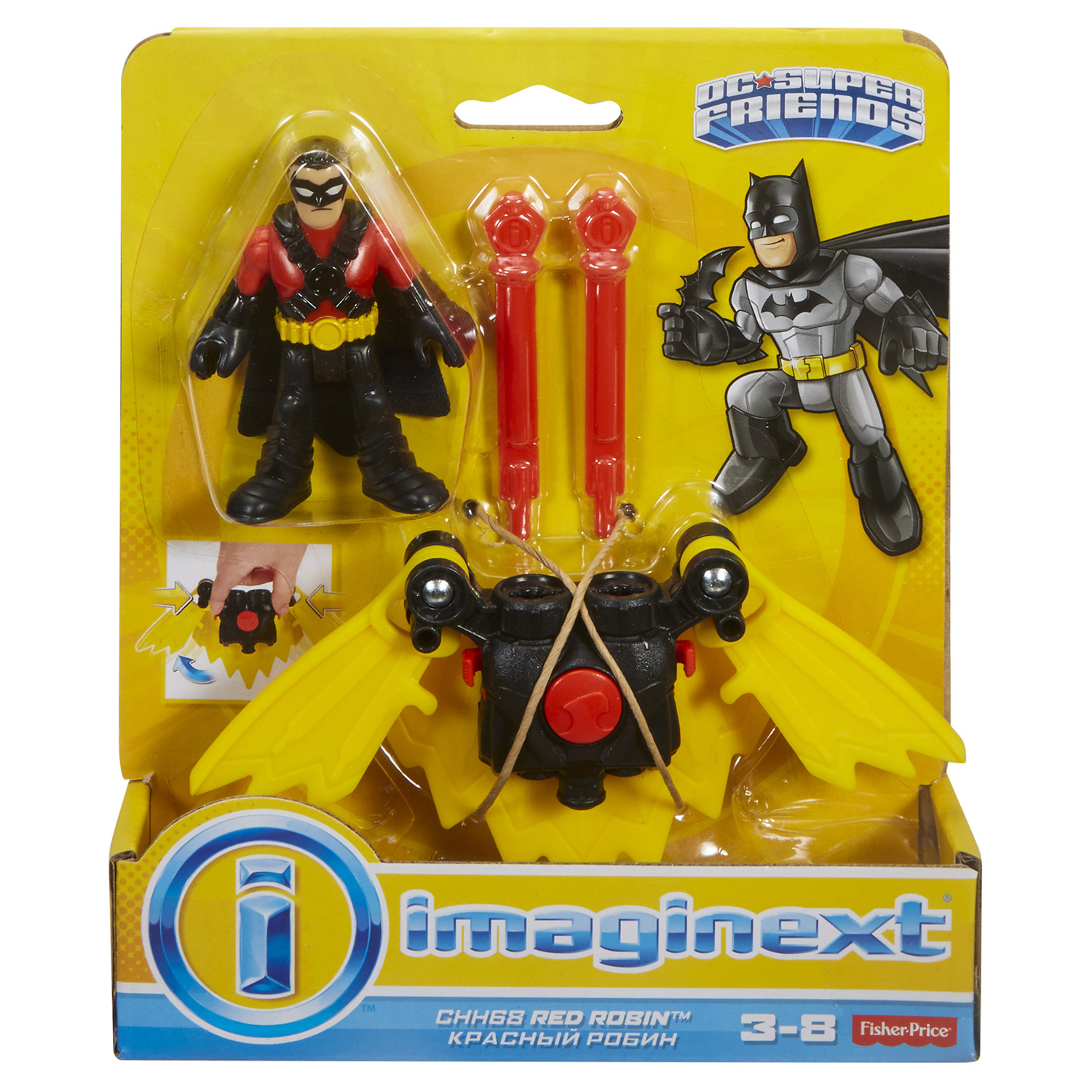 Фигурки IMAGINEXT DC Super Friends базовый в ассортименте - фото 44