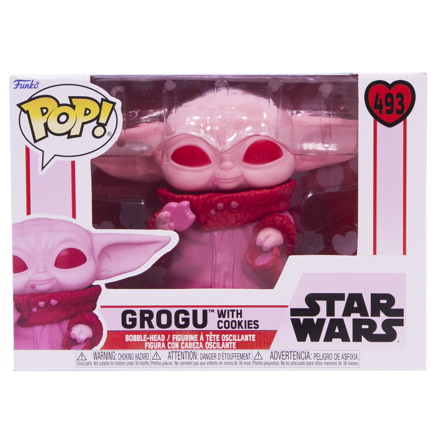 Игрушка Funko Star Wars Valentines Grogu with Cookies 60124 Fun25492125 - фото 5