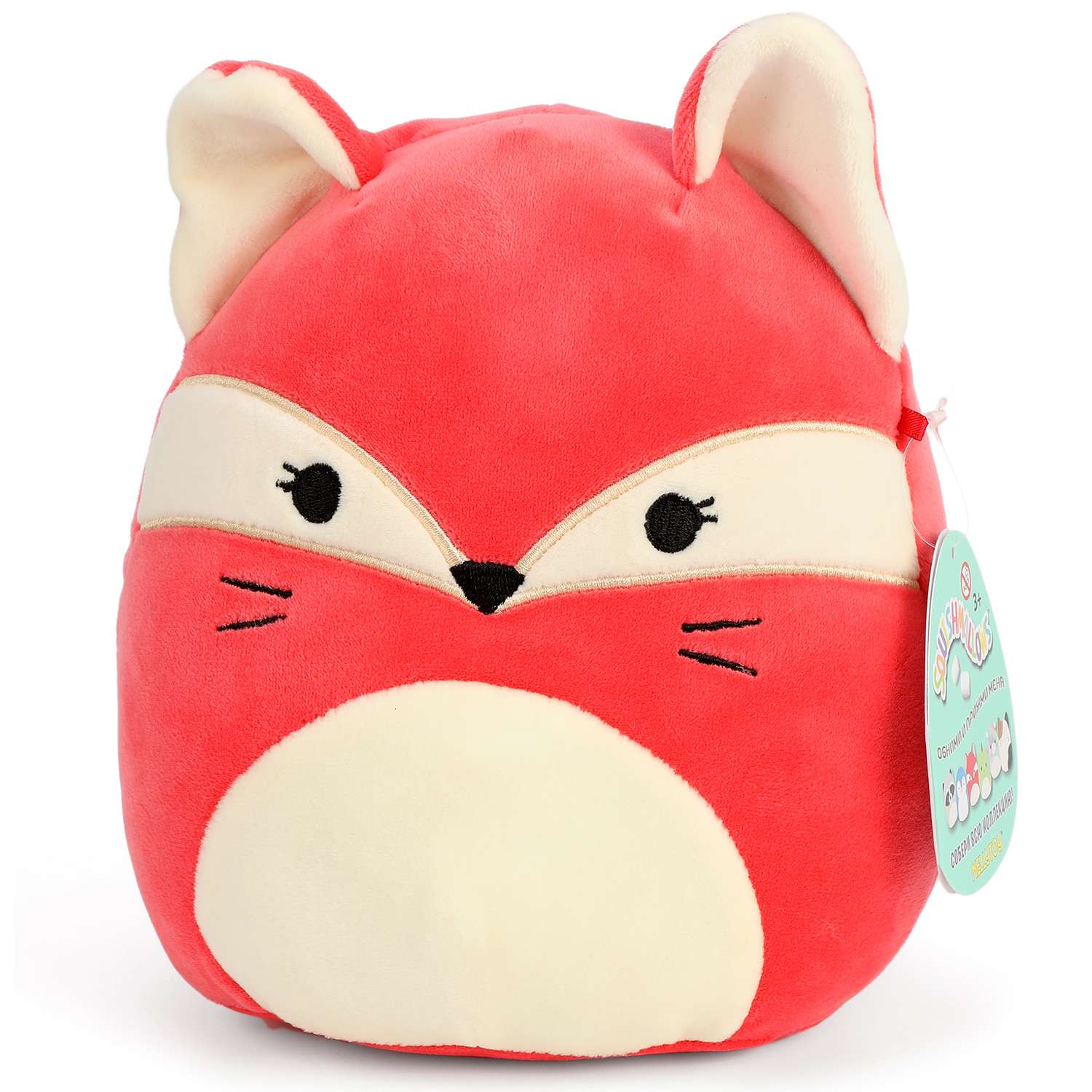 Игрушка мягкая Squishmallows сквиш антистресс Лиса Фифи - фото 1