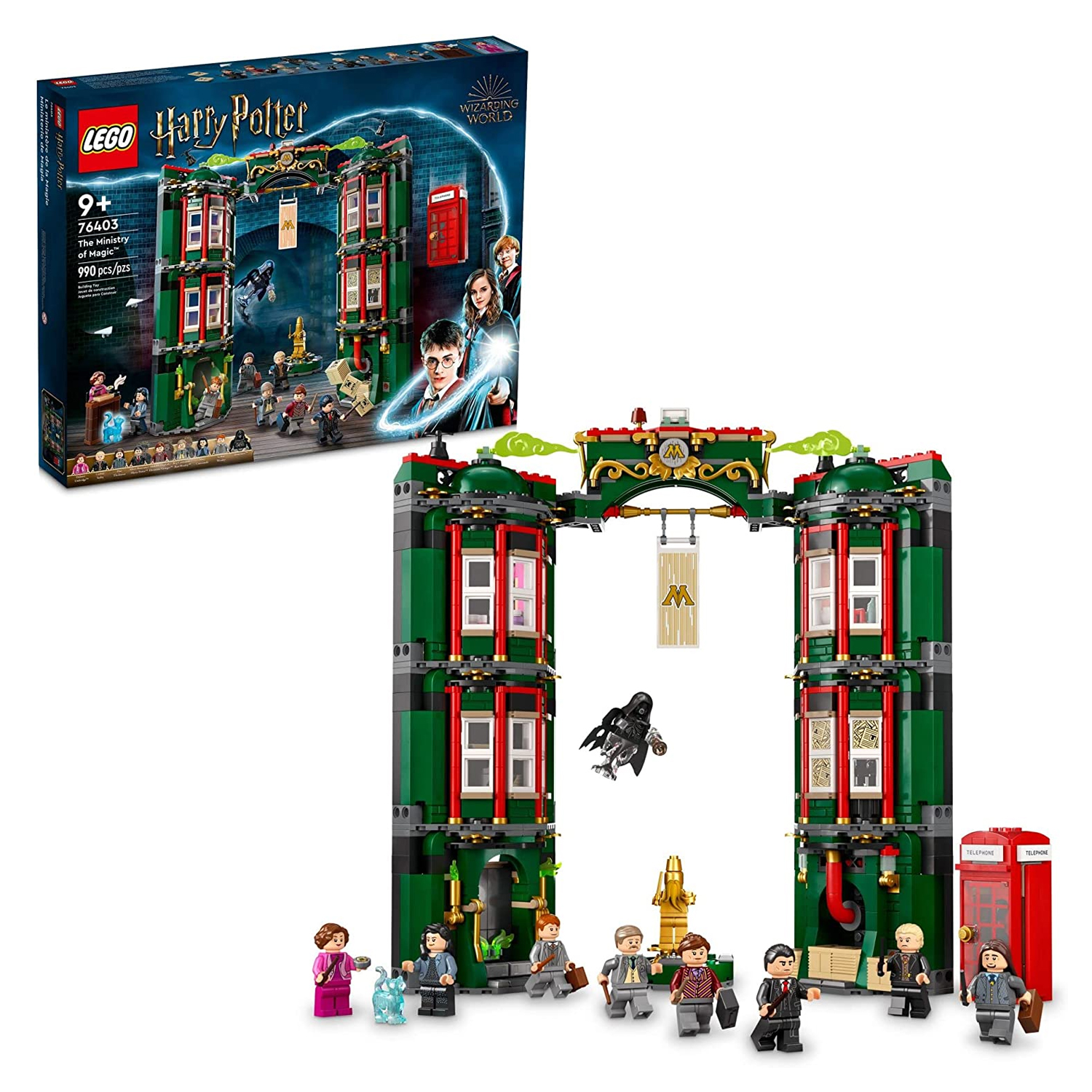 Конструктор детский LEGO Harry Potter министерство магии 76403 купить по  цене 11999 ₽ в интернет-магазине Детский мир