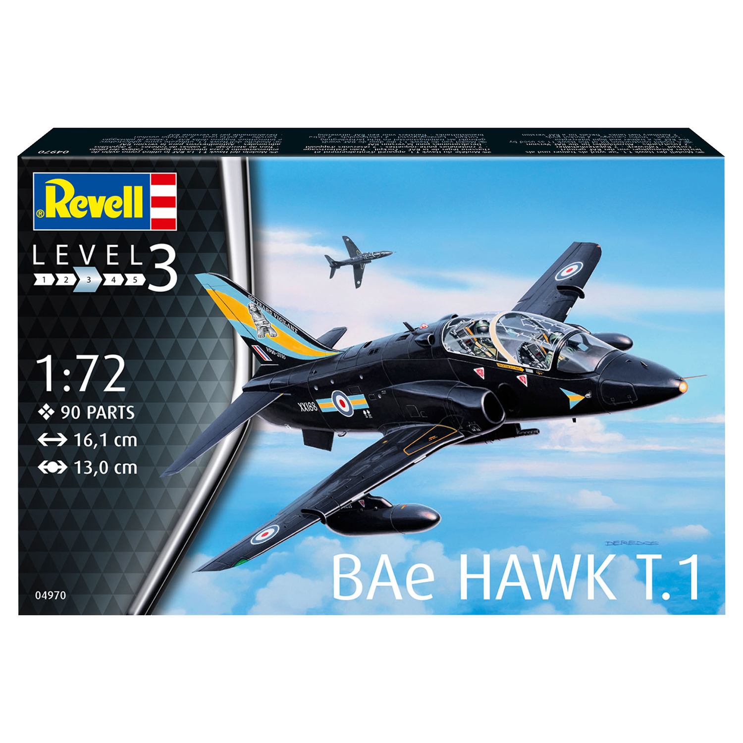 Сборная модель Revell Британский учебный лёгкий штурмовик Hawk T1 04970 - фото 5