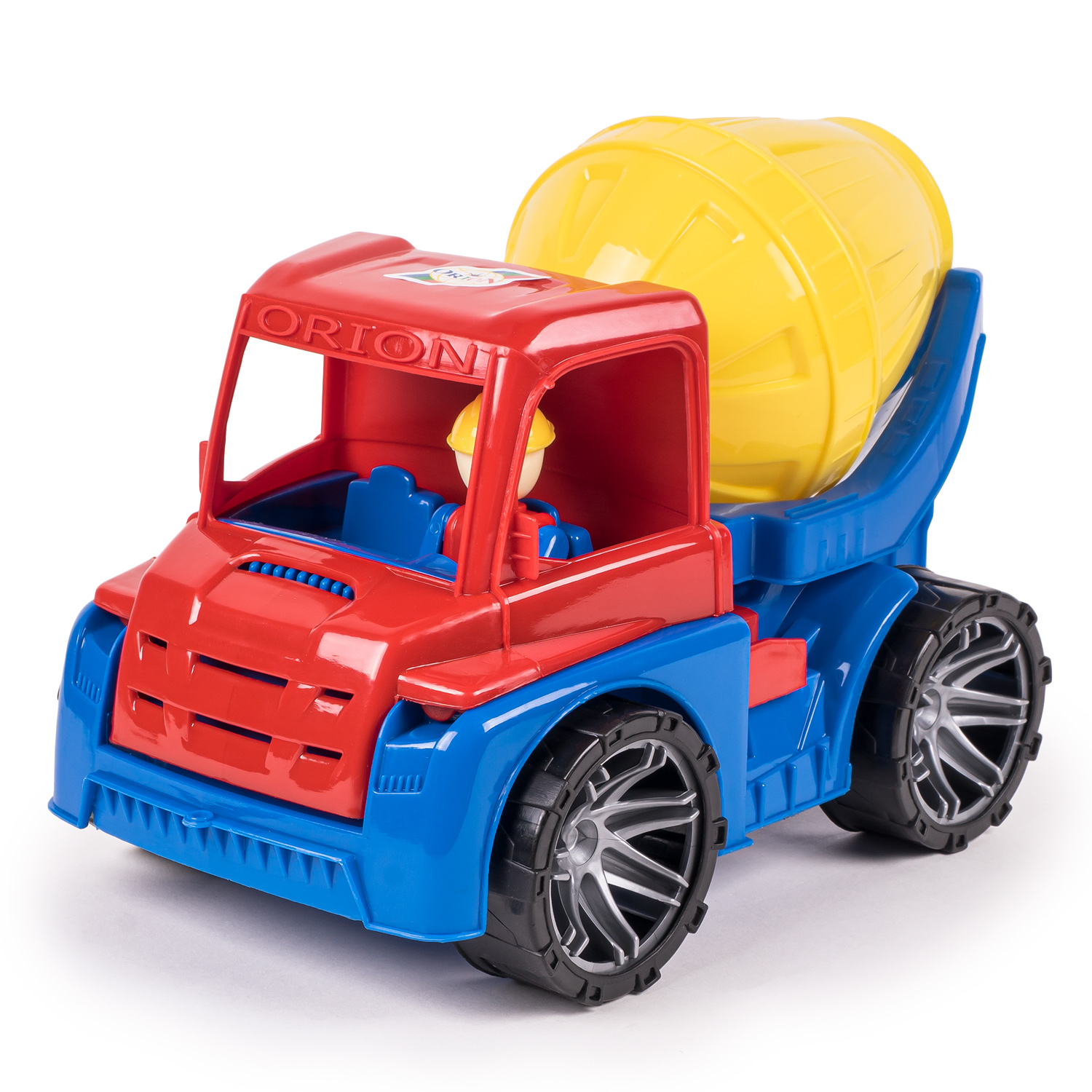 Бетономешалка ORION TOYS многоцветный 294/синий, желтый, красный - фото 1