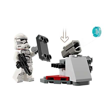 Конструктор LEGO Star Wars Боевой набор Clone Trooper и Battle Droid 75372