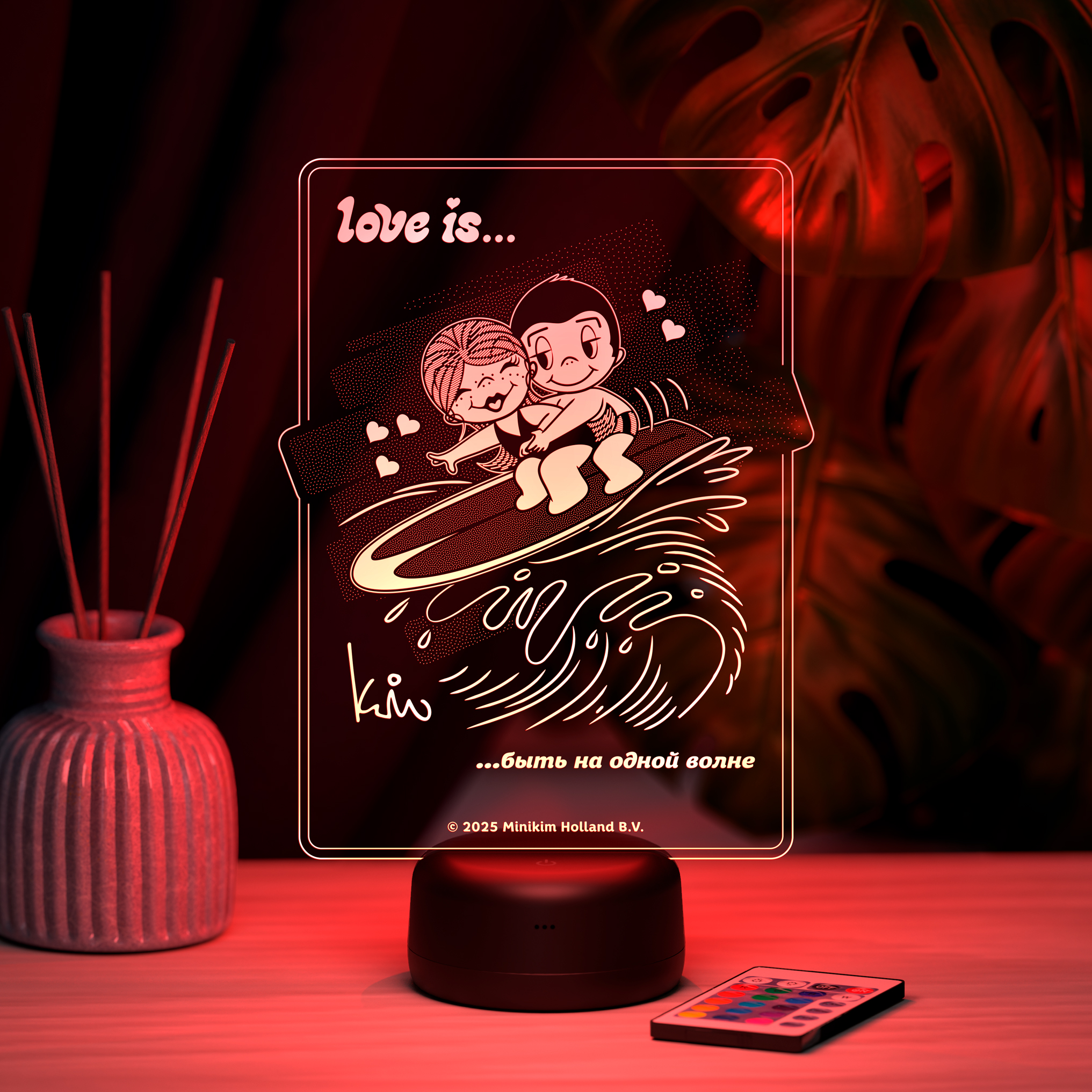 Ночник Love is.. Быть на одной волне - фото 10