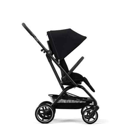 Коляская детская Cybex Eezy S Twist+ 2 BLK Moon Black с бампером