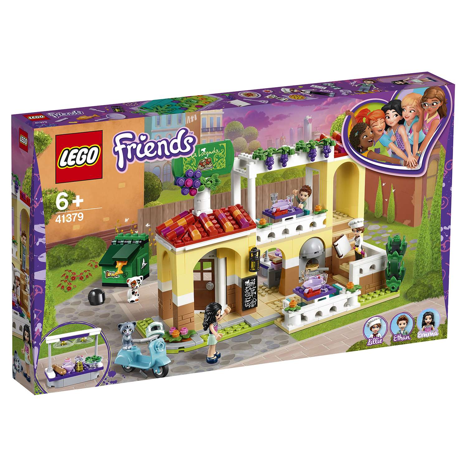 Конструктор LEGO Friends Ресторан Хартлейк Сити 41379 - фото 2