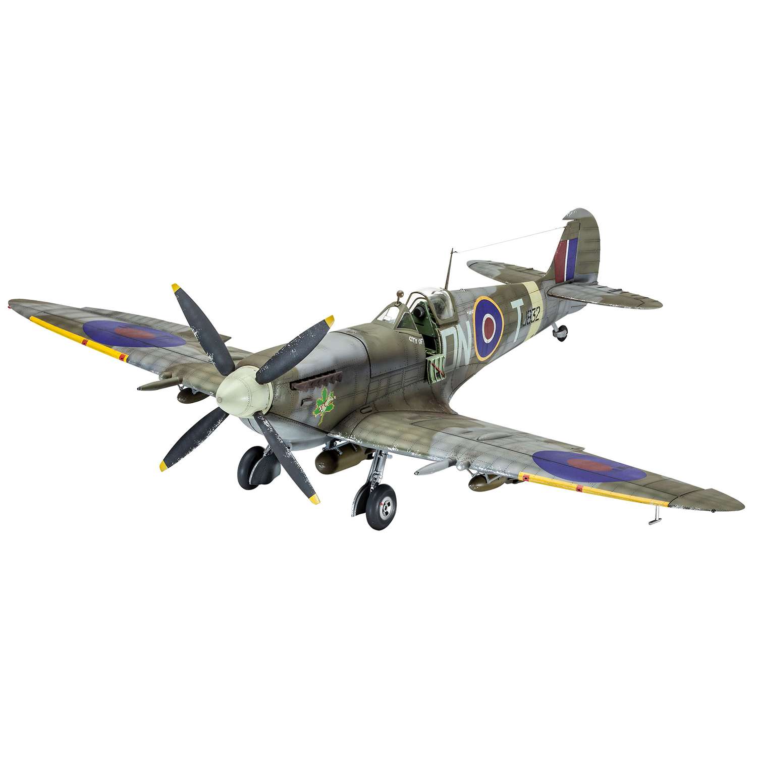 Сборная модель Revell Британский истребитель Spitfire MkIXC времен Второй мировой войны 03927 - фото 1