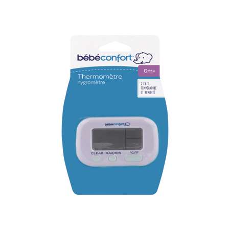 Термометр Bebe Confort 2 в 1 + гигрометр Белый