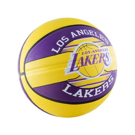 Баскетбольный мяч SPALDING NBA Team-LA Lakers EA размер: 7